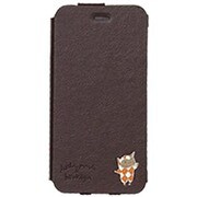 DCI-14LB-BW [iPhone 6/6s用ケース Little Pink ＆ Brokiga Case(リトルピンク＆ブロキガケース) ブラウン]