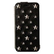 MCI-607-BK [iPhone 6/6s用スターズケース mononoff 607 Star's Case for iPhone 6/6s ブラック]
