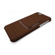 MCI-14CL-DBW [iPhone 6/6s用 クリップ一体型ケース mononoff Clip On Case for iPhone 6/6s ダークブラウン]
