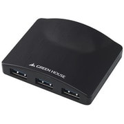 USB3.0対応3ポートハブ付きギガビットLANアダプタ GH-ULA303AK