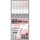 アルコールツインマーカー NEOPIKO-Color（ネオピコカラー） スキンカラー6色セット 311-6016