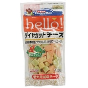 hello!ダイヤカットチーズ 野菜ミックス [犬用おやつ 100g 全犬種用 スナック]
