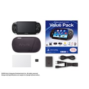 PlayStation Vita Value Pack 3G/Wi-Fiモデル クリスタル・ブラック [PS Vita本体 PCHJ-10023]