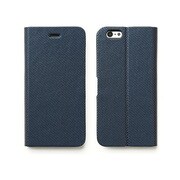 Z4699i6P [iPhone 6 Plus 5.5インチ メタリックダイアリー ネイビー]