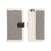 Z4702i6P [iPhone 6 Plus 5.5インチ ヘリンボーンダイアリー アイボリー]