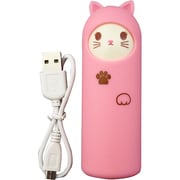 リチウム充電器 キャット smile PK  2200mAh USB出力：1ポート 最大：1A アニマル充電器