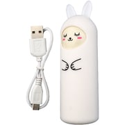 リチウム充電器 ラビット sleep ホワイト 2200mAh USB出力：1ポート 最大：1A アニマル充電器