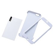 RT-P8TG3/W [iPhone 6 Plus用ハードコーティングシェル プレミアムセット パールホワイト]