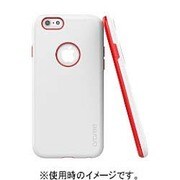 I6N06-14C383-00 [iPhone 6/6sケース araree AMY ホワイト＋レッド]
