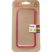 I6N05-14C386-03 [iPhone 6 4.7インチ araree HUE Buumper (BLACK+RED) for iPhone 6]