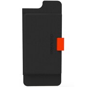 WLY601 [iPhone 6/6s用 Wally 革製プルタブアクションカードホルダー 黒]