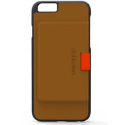 WLC603 [iPhone 6s/6用 Wally 革製プルタブアクションカードケース 茶]