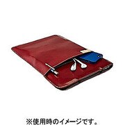 MacBook Air 11 MacBook Air 11インチ用 エコレザースリーブ レッド TR-BSA11E-RD