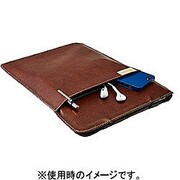 MacBook Air 13 MacBook Air 13インチ用 エコレザースリーブ ブラウン TR-BSA13E-BR