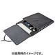 MacBook Pro 13インチ Retina用 エコレザースリーブ ブラック TR-BSR13E-BK