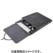 MacBook Pro 13インチ Retina用 エコレザースリーブ ブラック TR-BSR13E-BK