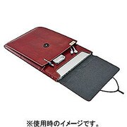 MacBook Pro 15インチ Retina用 エコレザースリーブ レッド TR-BSR15E-RD