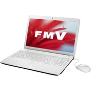 LIFEBOOK AH53/Sシリーズ 15.6型ワイド液晶/HDD1TB/ブルーレイディスクドライブ/Windows 8.1 64ビット版/アーバンホワイト FMVA53SW