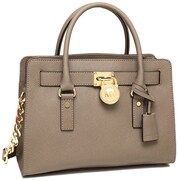 30S2GHMS3L DK DUNE [MICHAEL MICHAEL KORS 177 HAMILTON 18K EW SATCHEL ショルダーバッグ DARK DUNE]