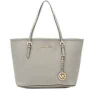 30H1GTVT1L PEARL GREY [MICHAEL Michael Kors レザートートバッグ Jet Set Travel PEARL GREY]
