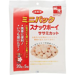 ミニパックスナックボーイ ササミカット [犬用おやつ 20g×5袋 国産]