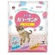 お花畑 カラーサンド ピンク [猫砂 紙砂 7L]
