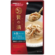 贅の滴 お魚フレーク ささみ&香り立つおかか添え [キャットフード 40g×12個パック]