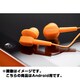 カナル型イヤフォン earpods（イヤーポッズ） for Android. etc オレンジ IBP-EPAORA