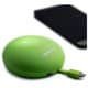 モバイルバッテリー powerpods（パワーポッズ） for Apple Mfi Lightning 2300mAh USB出力：1ポート 最大：2.1A グリーン IBP-PPIGRN