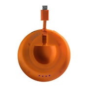 モバイルバッテリー powerpods(パワーポッズ) for Apple Mfi Lightning 2300mAh USB出力:1ポート 最大:2.1A オレンジ IBP-PPIORA
