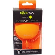 モバイルバッテリー powerpods(パワーポッズ) for micro-USB 2300mAh USB出力:1ポート 最大:2.1A オレンジ IBP-PPAORA