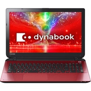 dynabook T45/NR 15.6型ワイド/HDD1TB/DVDスーパーマルチドライブ/モデナレッド/Windows 8.1Update 64ビット/Office Home and Business Premium PT45NRP-SHA