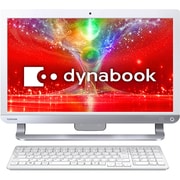 dynabook D41/NW 21.5型ワイド/HDD1TB/DVDスーパーマルチドライブ/リュックスホワイト/Windows 8.1Update 64ビット/Office Home and Business Premium PD41NWP-SHB