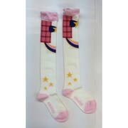 アイカツ！ ソックスステージA ピンク 22-24cm 512-710 [キャラクター雑貨]