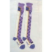 アイカツ！ ソックスステージB パープル 19-21cm 512-711 [キャラクター雑貨]