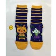 妖怪ウォッチ 妖怪クルーソックス ブドウニャン ミカンニャン 16～21cm 2282578 [キャラクター雑貨]