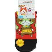 妖怪ウォッチ 妖怪クルーソックス スイカニャン キュウイニャン 16～21cm 2282579 [キャラクター雑貨]