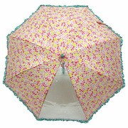 子供用傘 花柄 ピンク [6731602-L]