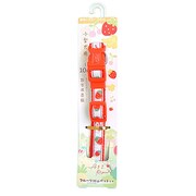 フルーツ村の首輪 S イチゴ [犬用 10kgまでの小型犬用]