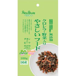 クロレラ・野菜入り やさしいフードライト 100g [ドッグフード]