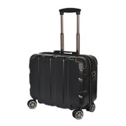 マットキャリー 横型4輪 旅行日数目安：1～2泊 35L TSAロック搭載 機内持ち込み可 ブラック SWAN-8342BK