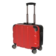マットキャリー 横型4輪 旅行日数目安：1～2泊 35L TSAロック搭載 機内持ち込み可 レッド SWAN-8342RD