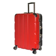 マットキャリー 縦型4輪式 旅行日数目安：4～7泊 85L TSAロック搭載 レッド SWAN-8343RD