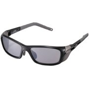 AS-204 [サングラス シャイニーブラック/スモーク×シルバーミラー]