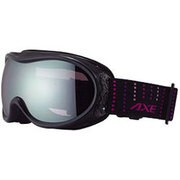 AX590-WMD [ゴーグル ブラックマイカ×シルバーミラー（ピンクベース）]