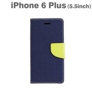 ダイアリーケース ネイビー [iPhone 6 5.5インチ Mercury]