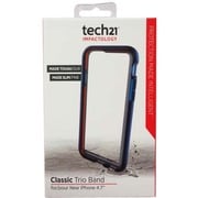 T21-4248 [Classic Trio Band for iPhone 6/6s 4.7インチ Small-Blue T21-4248]