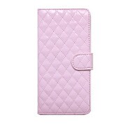 SW-LT1404-PC [Leather Case エナメルキルティング二つ折横開 ピーチ iPhone 6 Plus 5.5インチ]