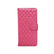 SW-LT1404-PK [Leather Case エナメルキルティング二つ折横開 ピンク iPhone 6 Plus 5.5インチ]