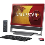 VALUESTAR（バリュースター） N VN770/TSR 23型ワイド液晶 HDD3TB ブルーレイディスクドライブ Windows 8.1 クランベリーレッド PC-VN770TSR